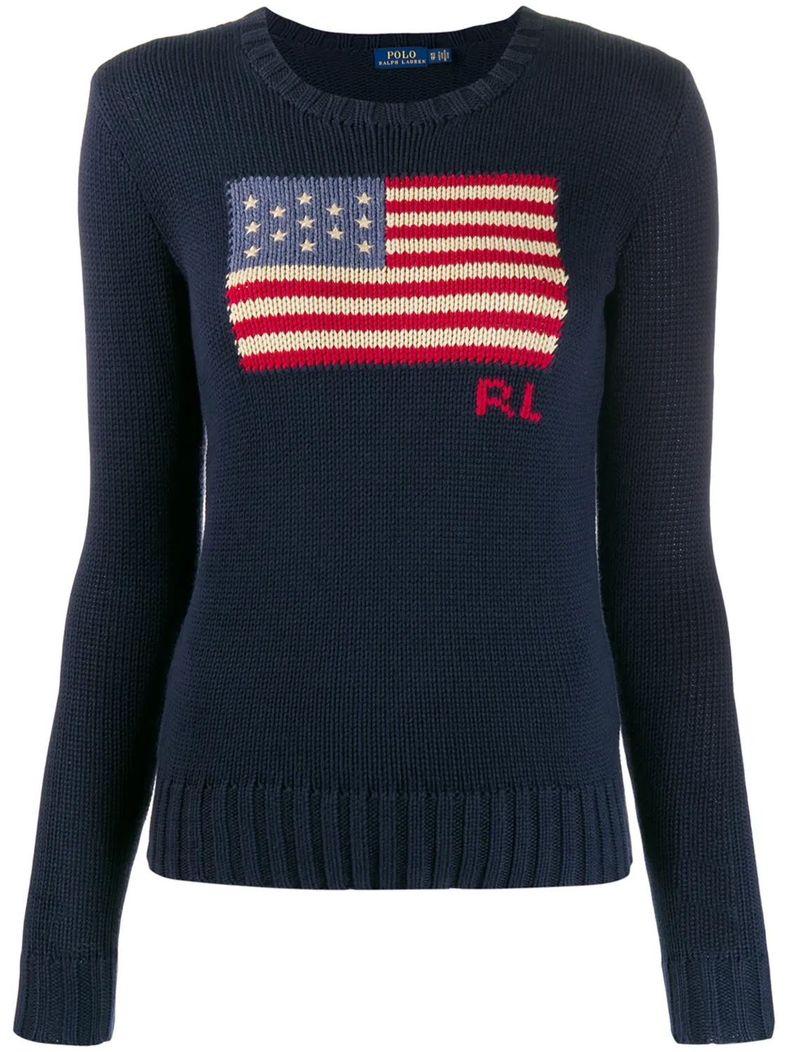 Джемпер с вышивкой Polo Ralph Lauren, синий
