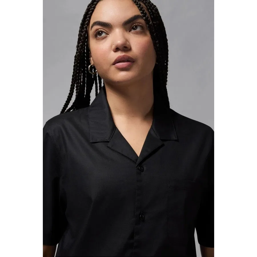 Футболка с коротким рукавом, оверсайз, Nike Jordan Oversize Short Sleeve Top Black, Nike, Черный — фото 3