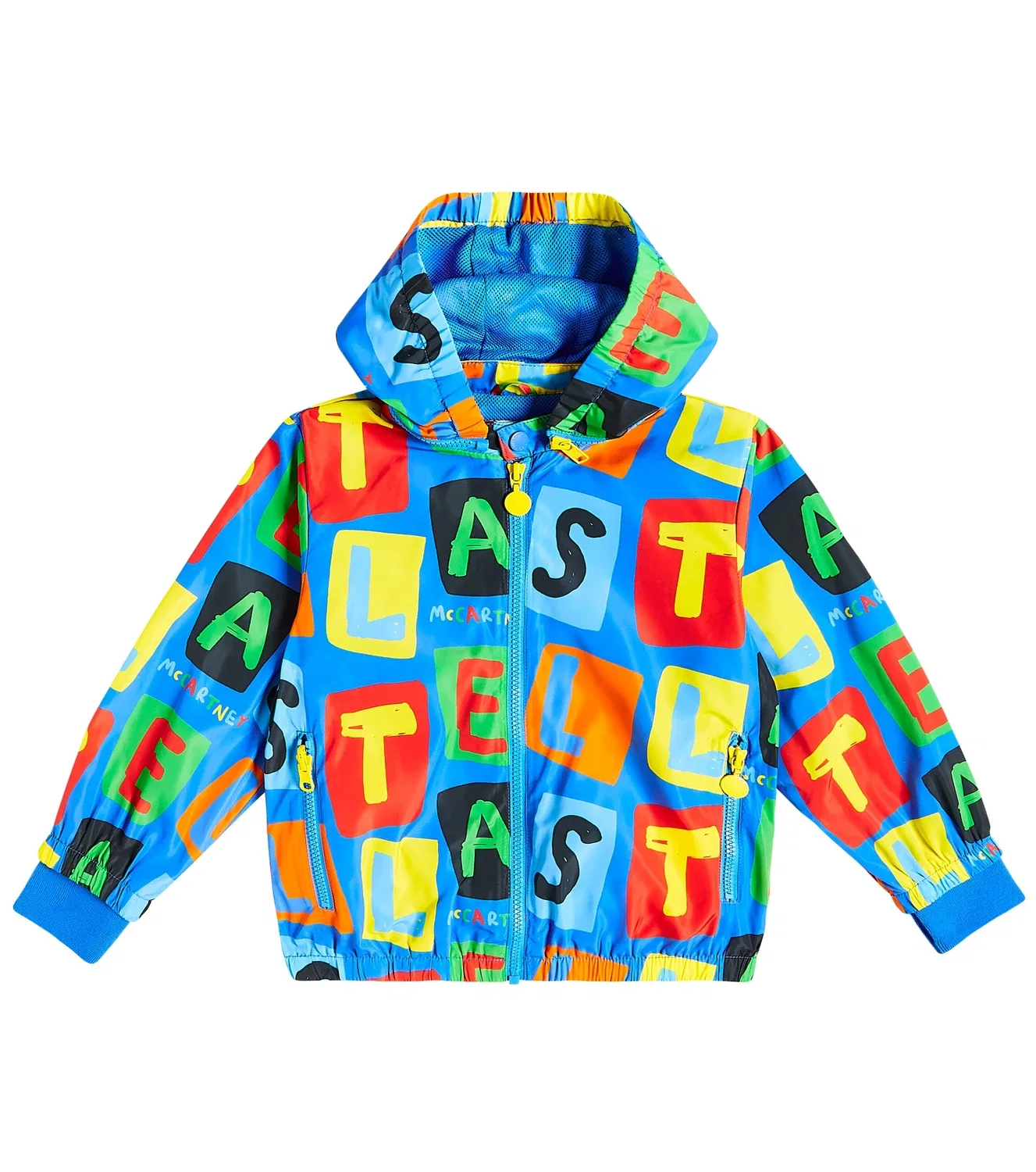Легкая куртка с принтом Stella Mccartney Kids, мультиколор