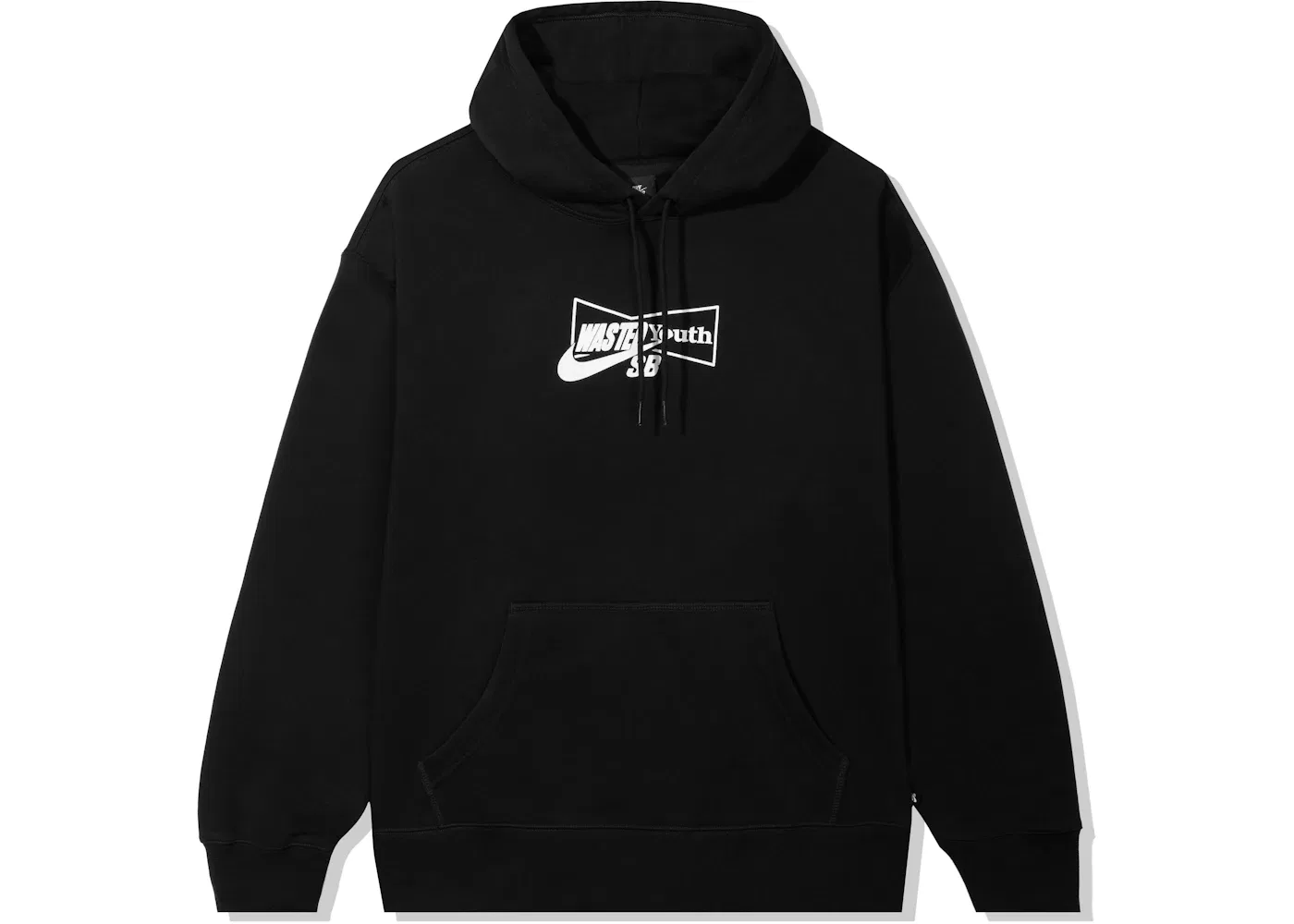Детская худи с принтом Nike x Wasted Youth Hoodie, Black — фото 2