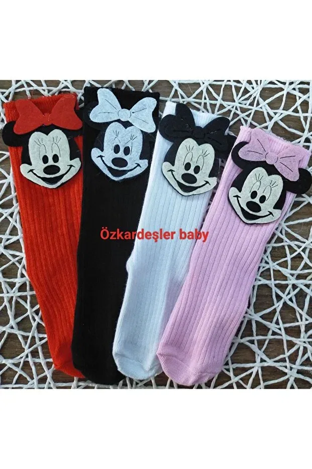 Детские носки для новорожденных с принтом Özkardeşler Baby, Multicolor
