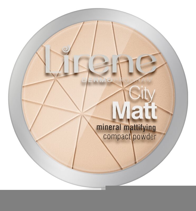 

Матирующая пудра Lirene City Matt, оттенок 01 Transparent 9 г