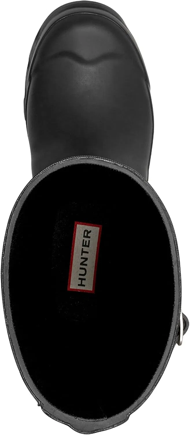 Детские сапоги дождевые Hunter Original Kids Rain Boot, Black — фото 4