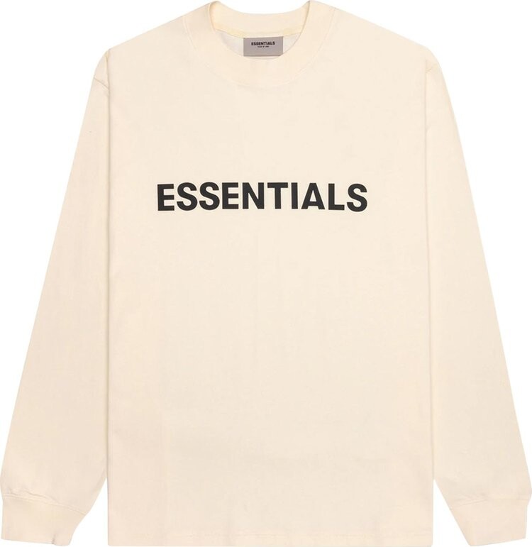 

Лонгслив Fear of God Essentials Long-Sleeve Tee 'Buttercream', кремовый, Бежевый, Лонгслив Fear of God Essentials Long-Sleeve Tee 'Buttercream', кремовый