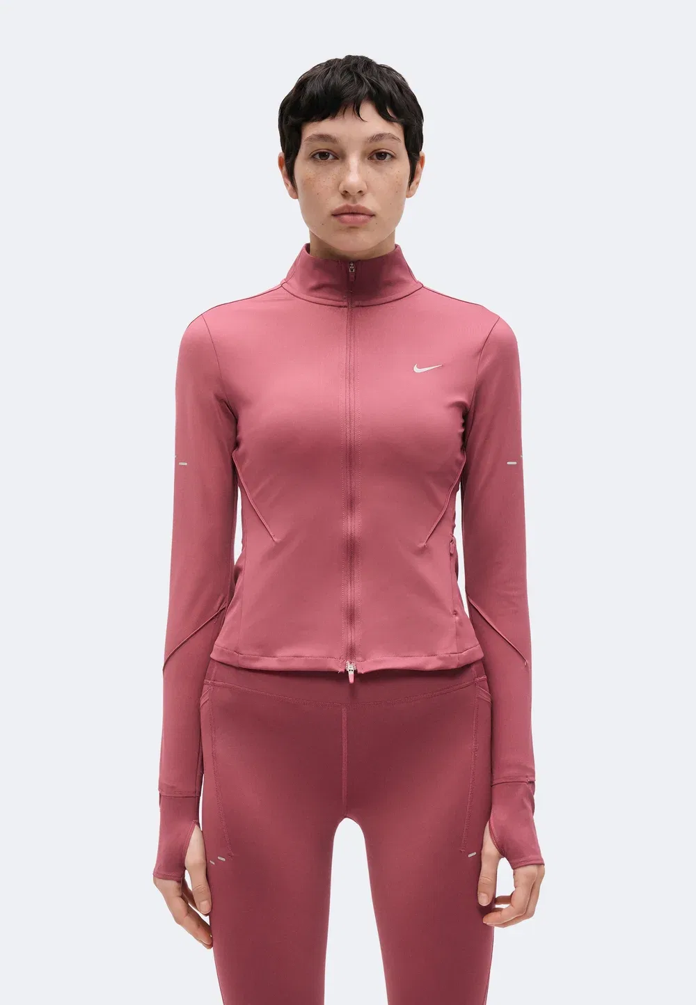 W nk swift df fz jkt - тренировочная куртка Nike Performance, Pink Smoke