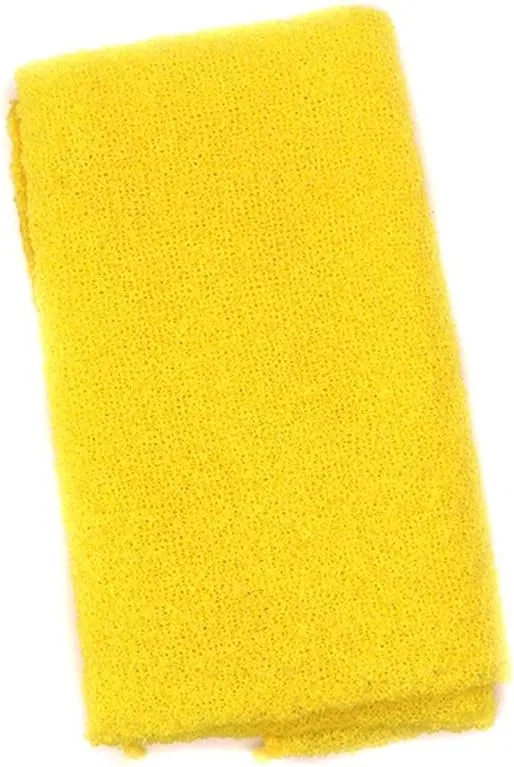 Мочалка для пилинга Nylon, YAYA2021-SHOP, 47x20 см, Желтый