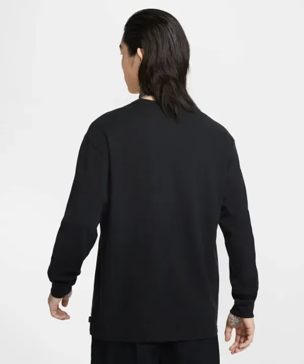 Футболка с длинным рукавом Nike Sportswear Premium Essential, черный — фото 2