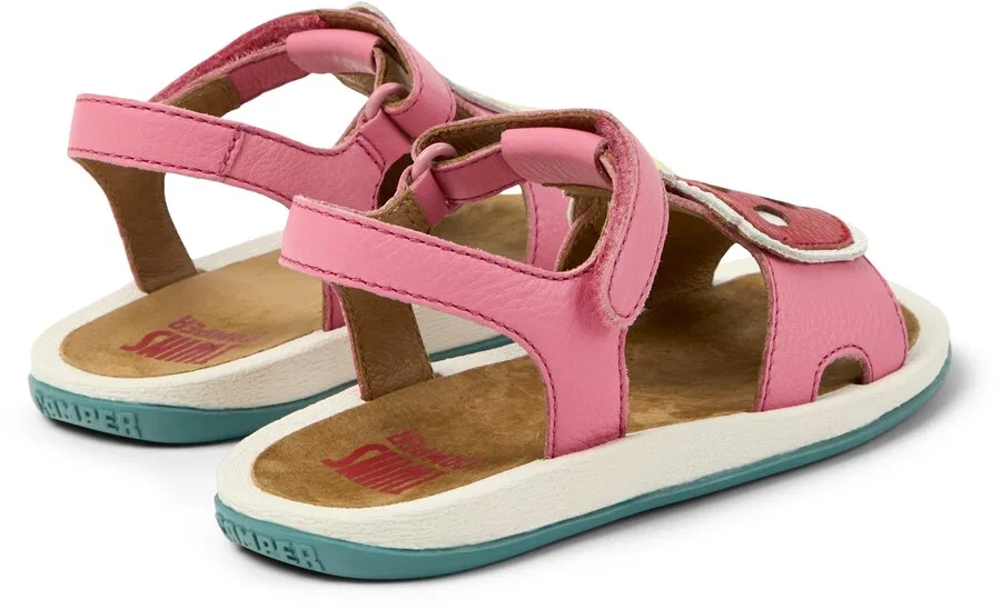 Сандалии CAMPER 'Bicho Kids Twins' розового цвета — фото 4