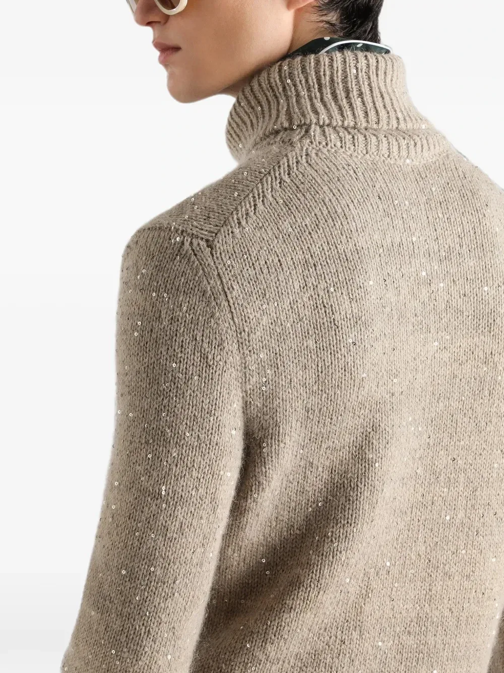 Джемпер EXCLUSIVE DOLCE & GABBANA, бежевый — фото 4