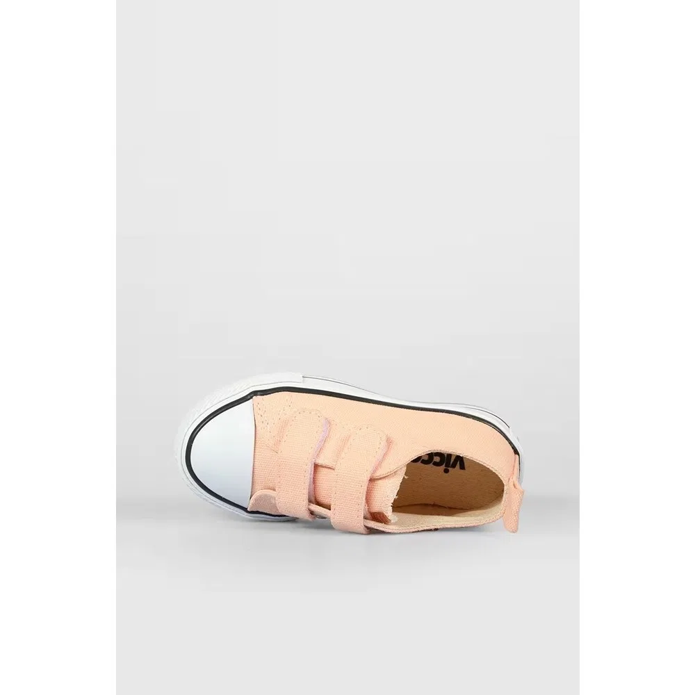 Детские кроссовки из льна с подсветкой на липучках, Unisex Vicco — фото 4