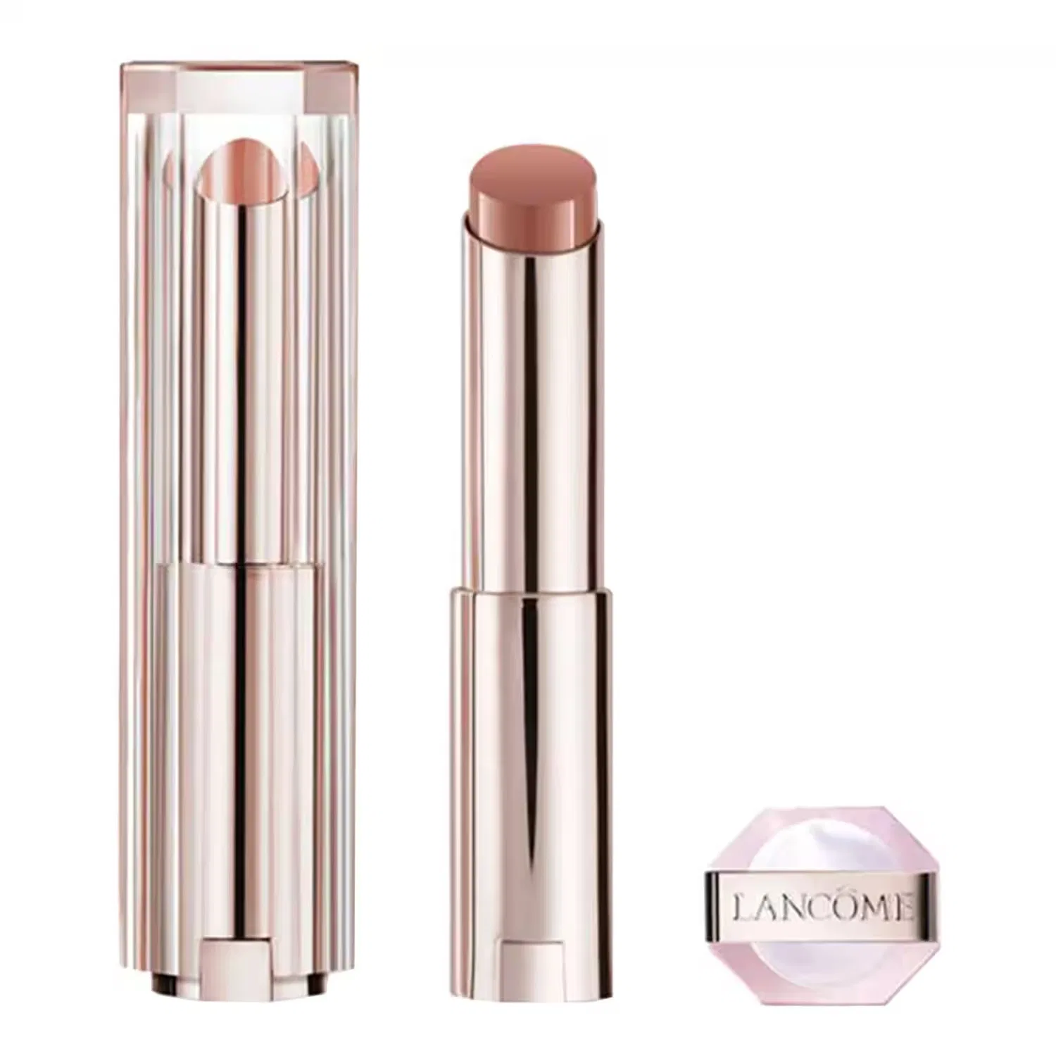 Бальзам для губ Lip Idole Butterglow Glowy Color Balm, 3 г, с блеском, 26 Don't Be Chai, LANCÔME, Don't Be Chai