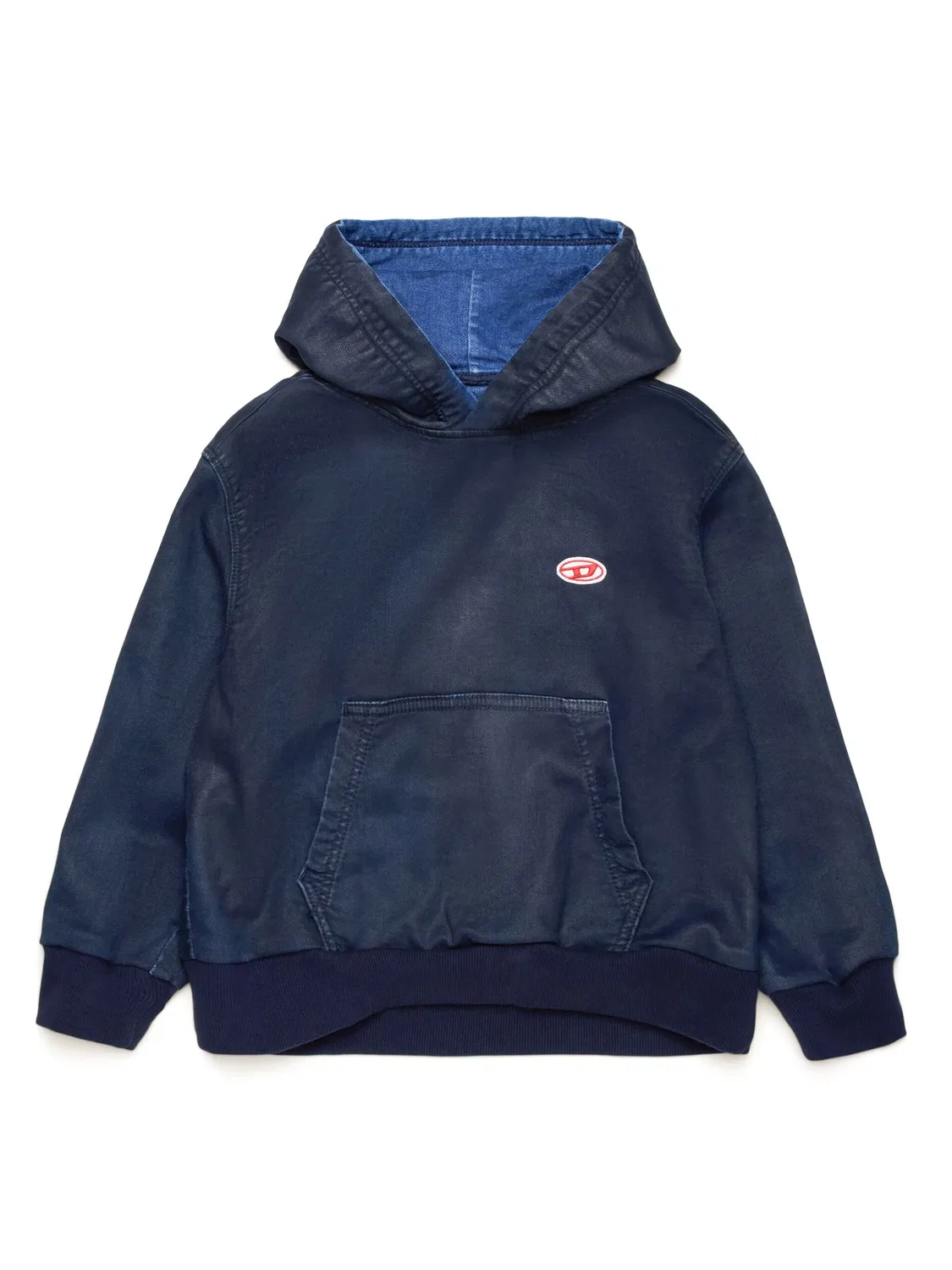 Diesel Толстовка Sum-Rib-Ne-Over Jjj синяя
