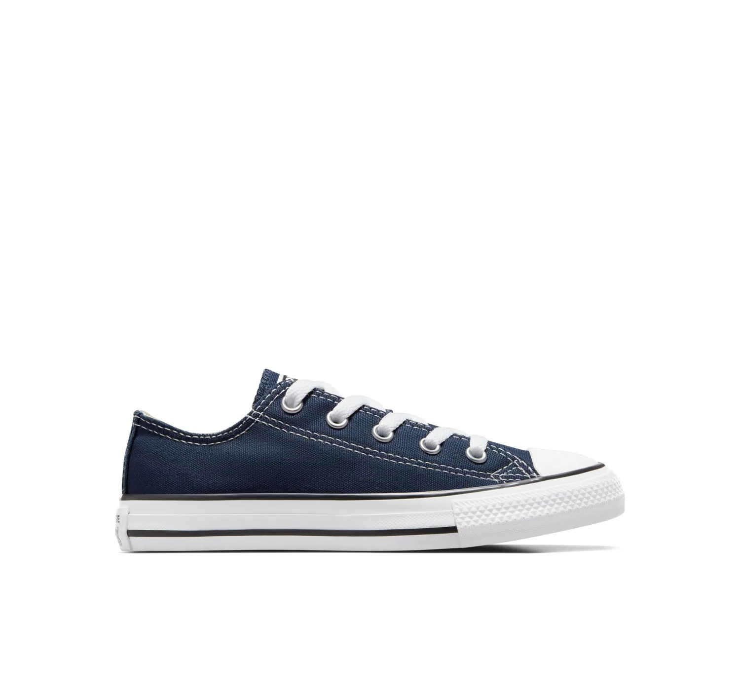 Детские кроссовки для мальчиков с принтом Chuck Taylor All Star Low Top Converse, Marine — фото 2