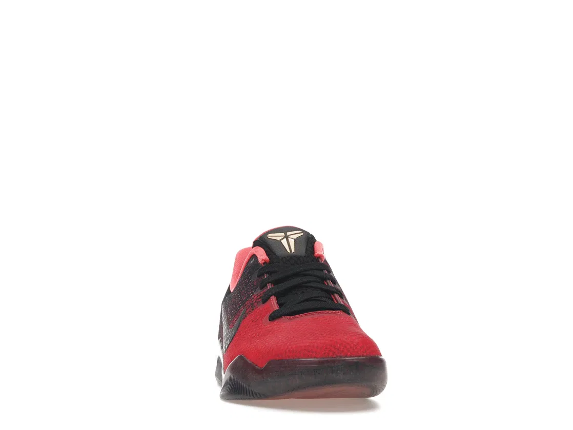 Детские кроссовки для баскетбола Nike Kobe 11, University Red/Metallic Gold-Black-Bright Crimson — фото 2