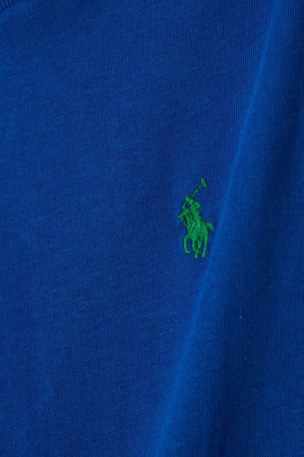Футболка хлопковая с принтом Polo Pony Polo Ralph Lauren, синий — фото 3