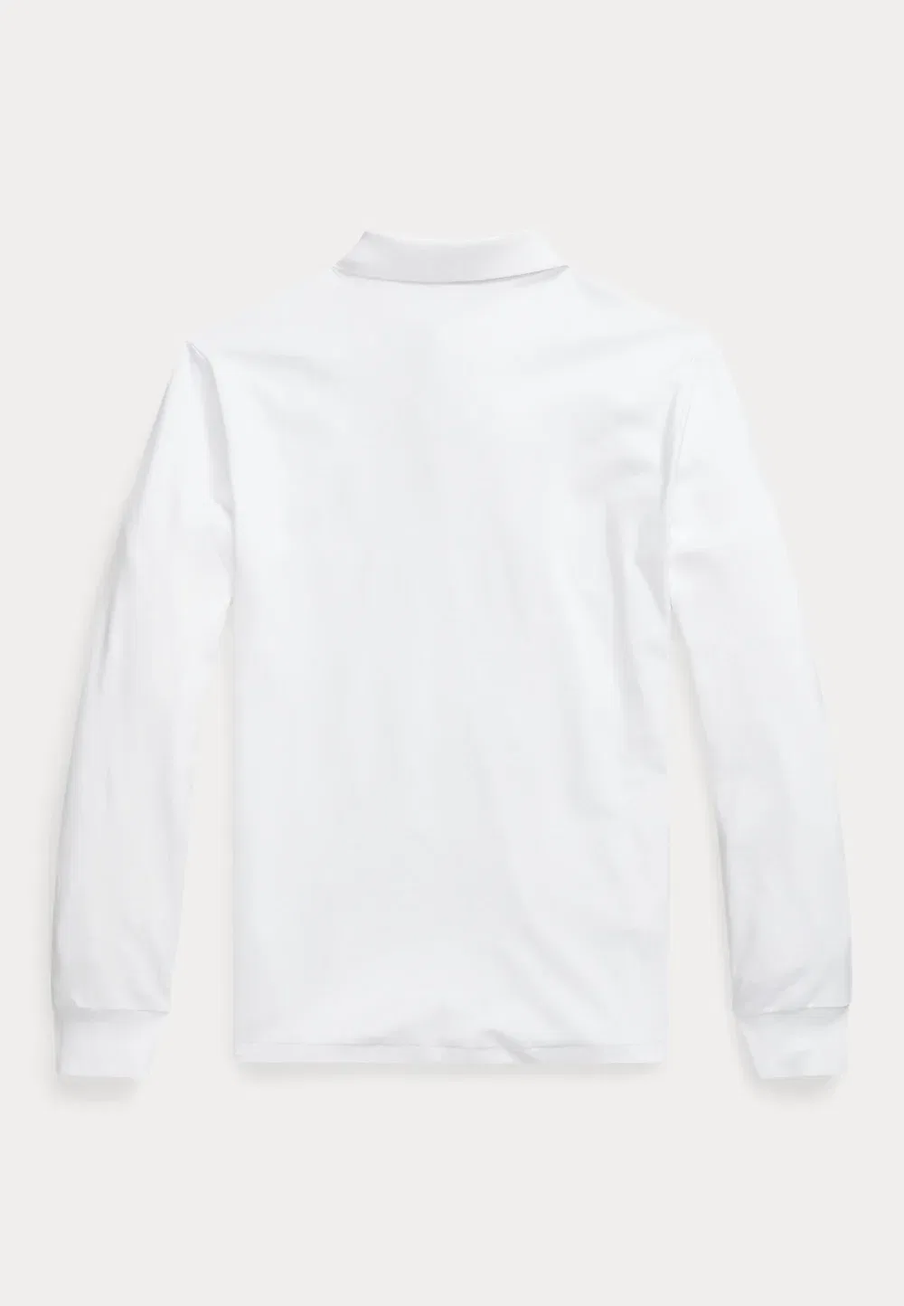 Поло-Рубашка из мягкого хлопка приталенного кроя, сшитая на заказ Polo Ralph Lauren, White — фото 2