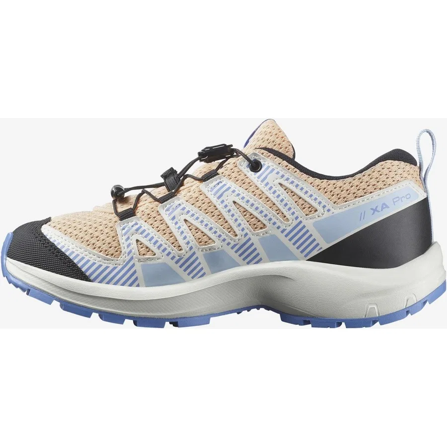 Детские кроссовки для outdoor с моделью Xa Pro V8 J, Salomon, Коричневый — фото 3