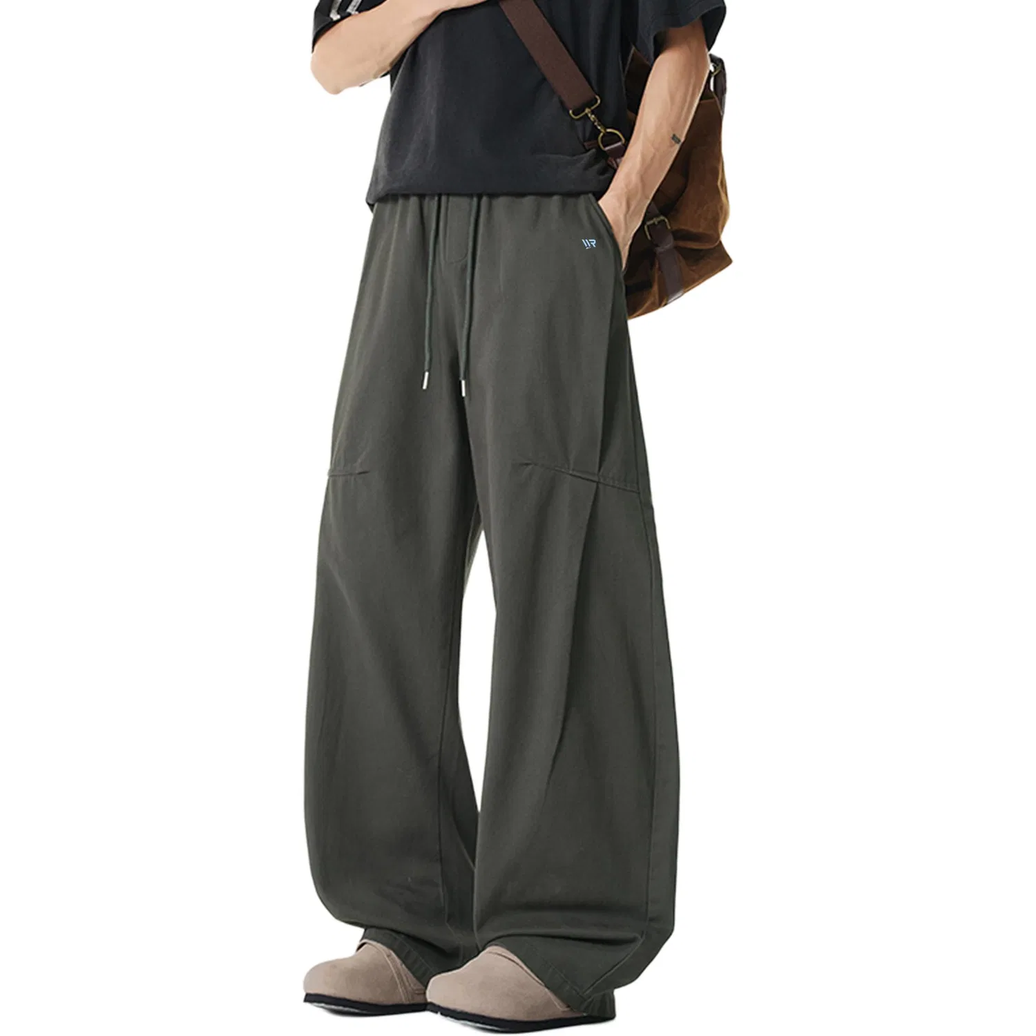 Детские джинсы широкие с принтом Jeans Unisex Thin Wide Leg Pants WARRIOR — фото 3