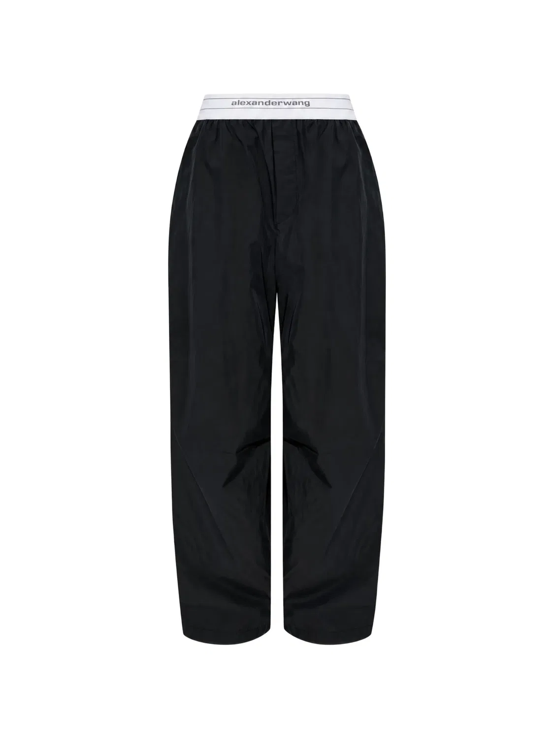 Спортивные брюки хлопковые черные Alexander Wang, черный
