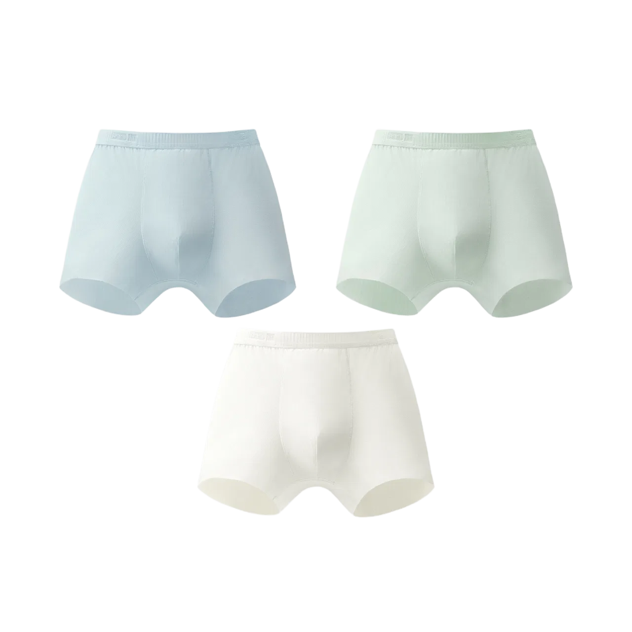 Детский комплект трусов 3 шт Minimalist BANANA IN, Sky Blue+Ice Green+Warm White