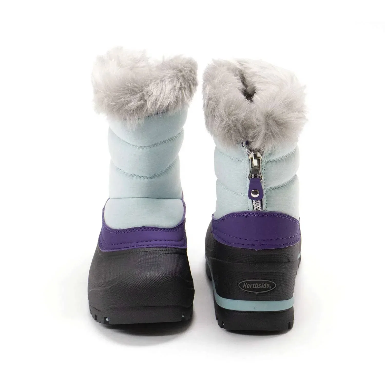 Детские зимние ботинки для девочек на молнии утепленные Ainsley Lightweight Winter Boots Northside, фиолетовый — фото 4
