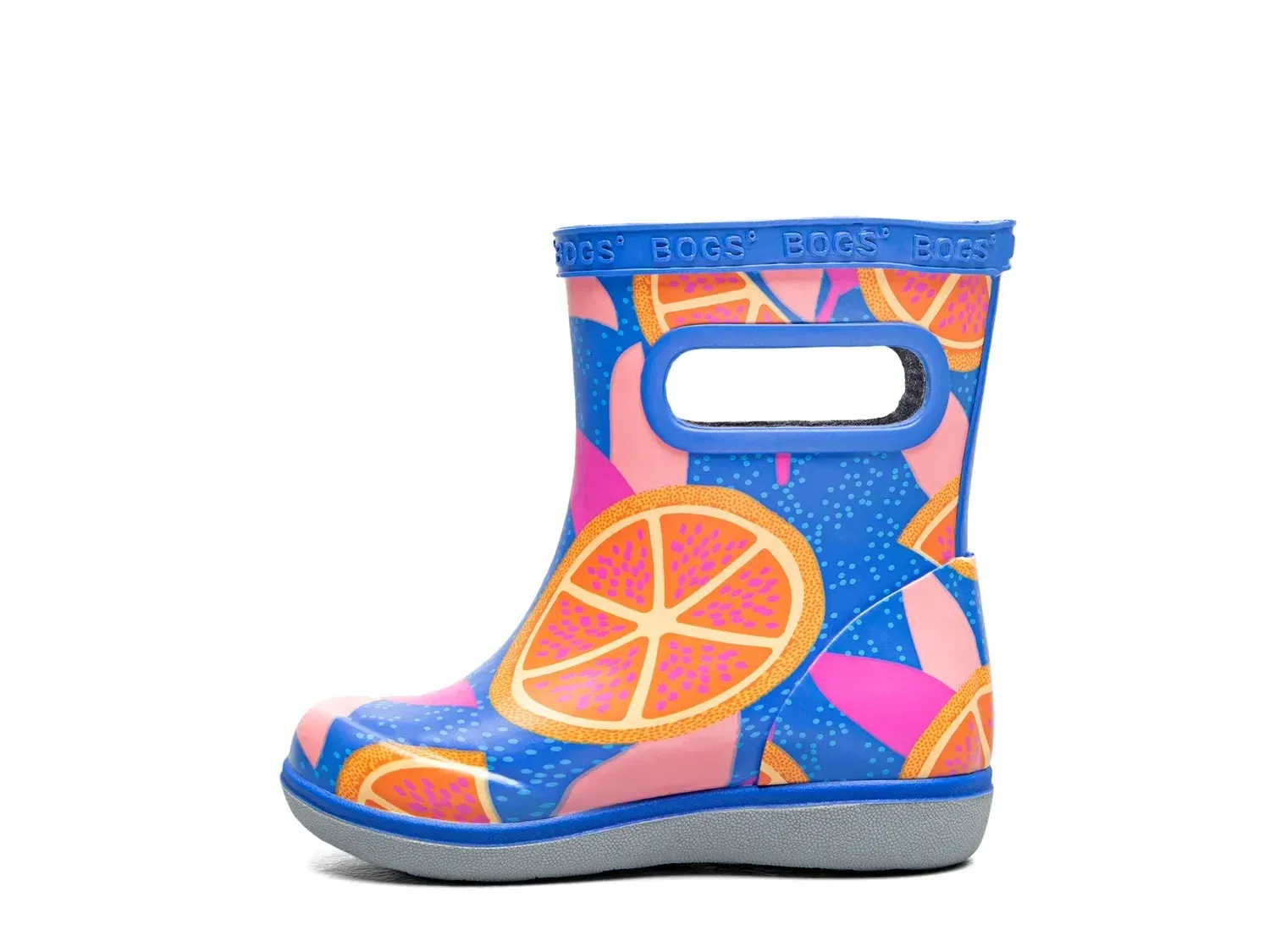 Сапоги Skipper II Summer Fruit Rain Boot, Bogs, синий/мультиколор — фото 4