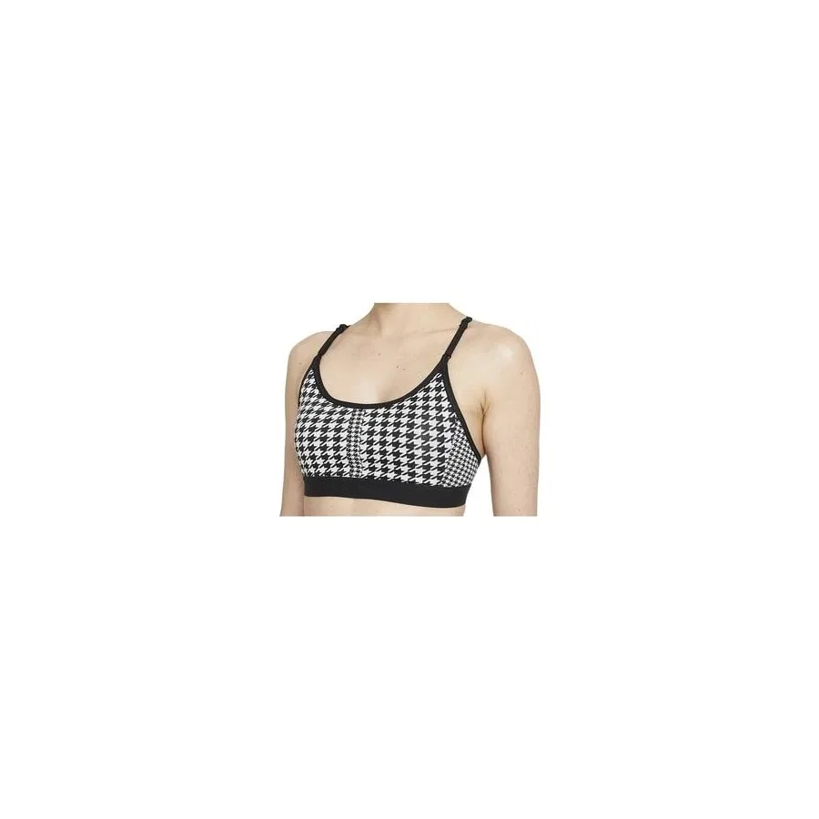 Спортивный бюстгальтер с принтом Dri-Fit Indy Icon Clash Nike, Черный — фото 3