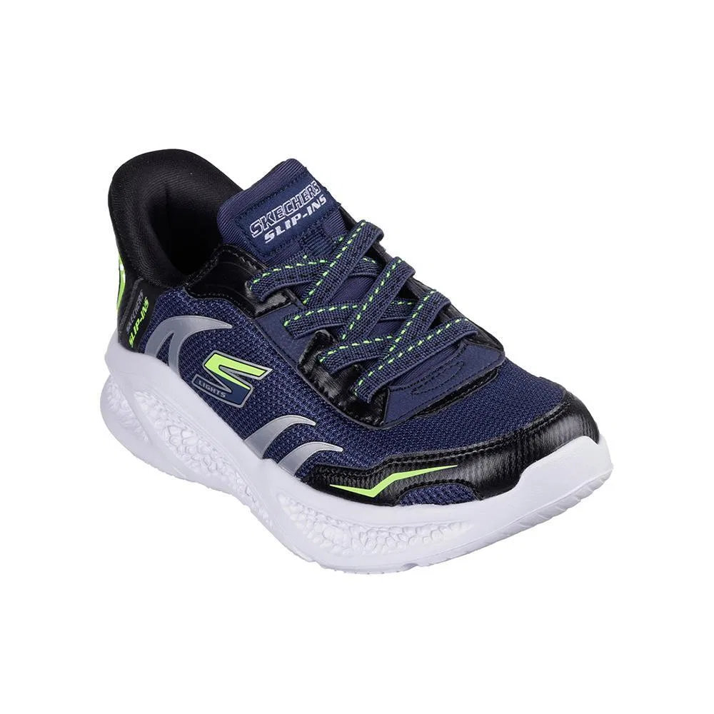 Детские кроссовки для мальчиков Skechers 403848LNVBK, Цвет BLAU — фото 2