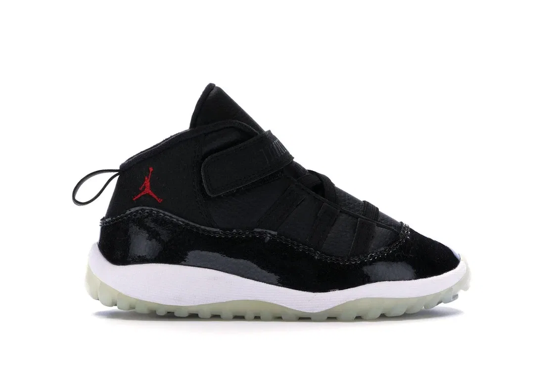 Детские кроссовки Lifestyle Jordan 11 Retro Jordan, Black/Gym Red-White-Anthracite