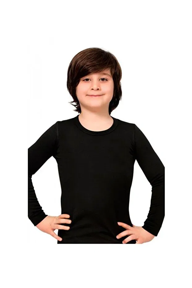 Детское термобелье с длинным рукавом Linotti, Black