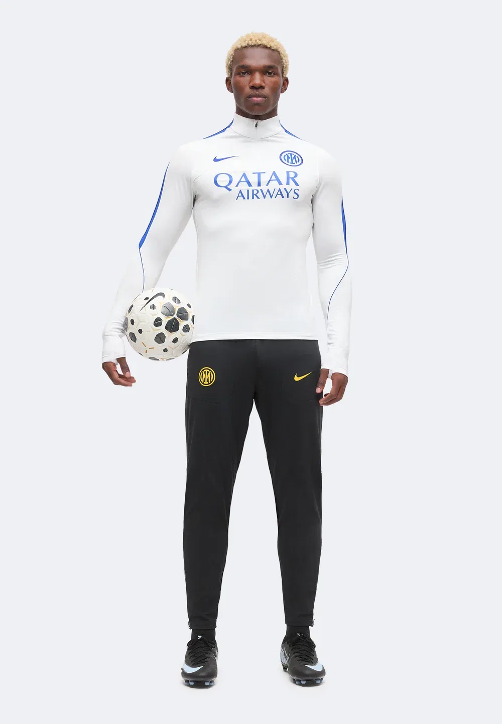 Межклубная форма Nike Performance, White/Lyon Blue — фото 2
