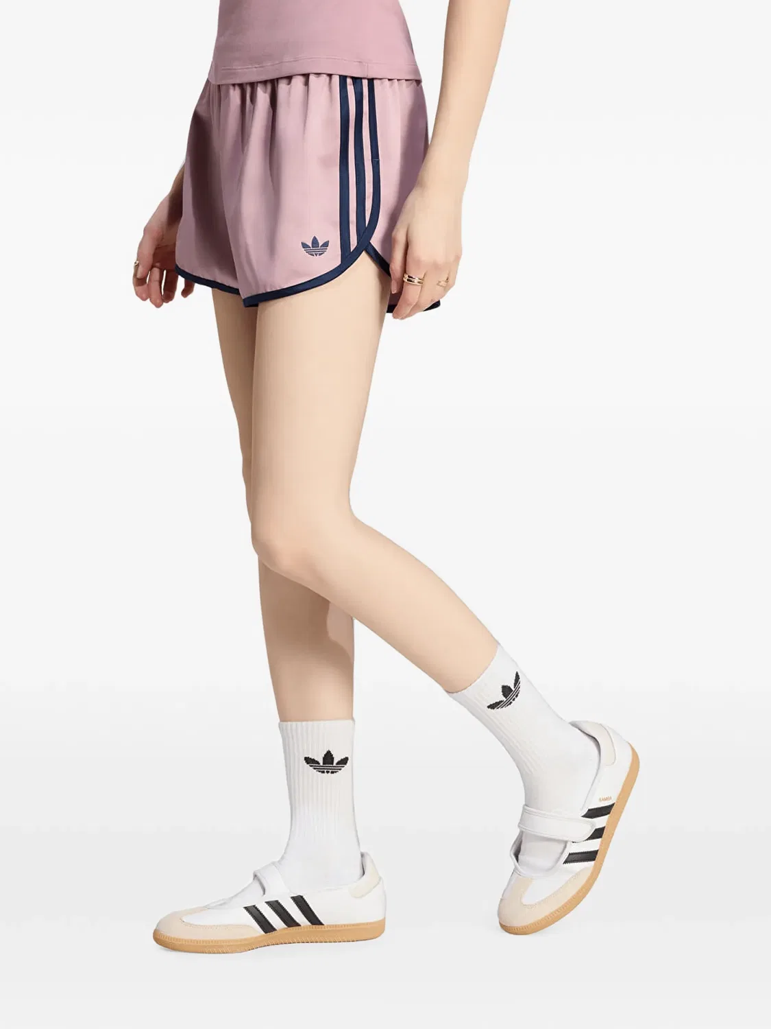 Мини-шорты Sprinter 3s розовые Adidas, розовый