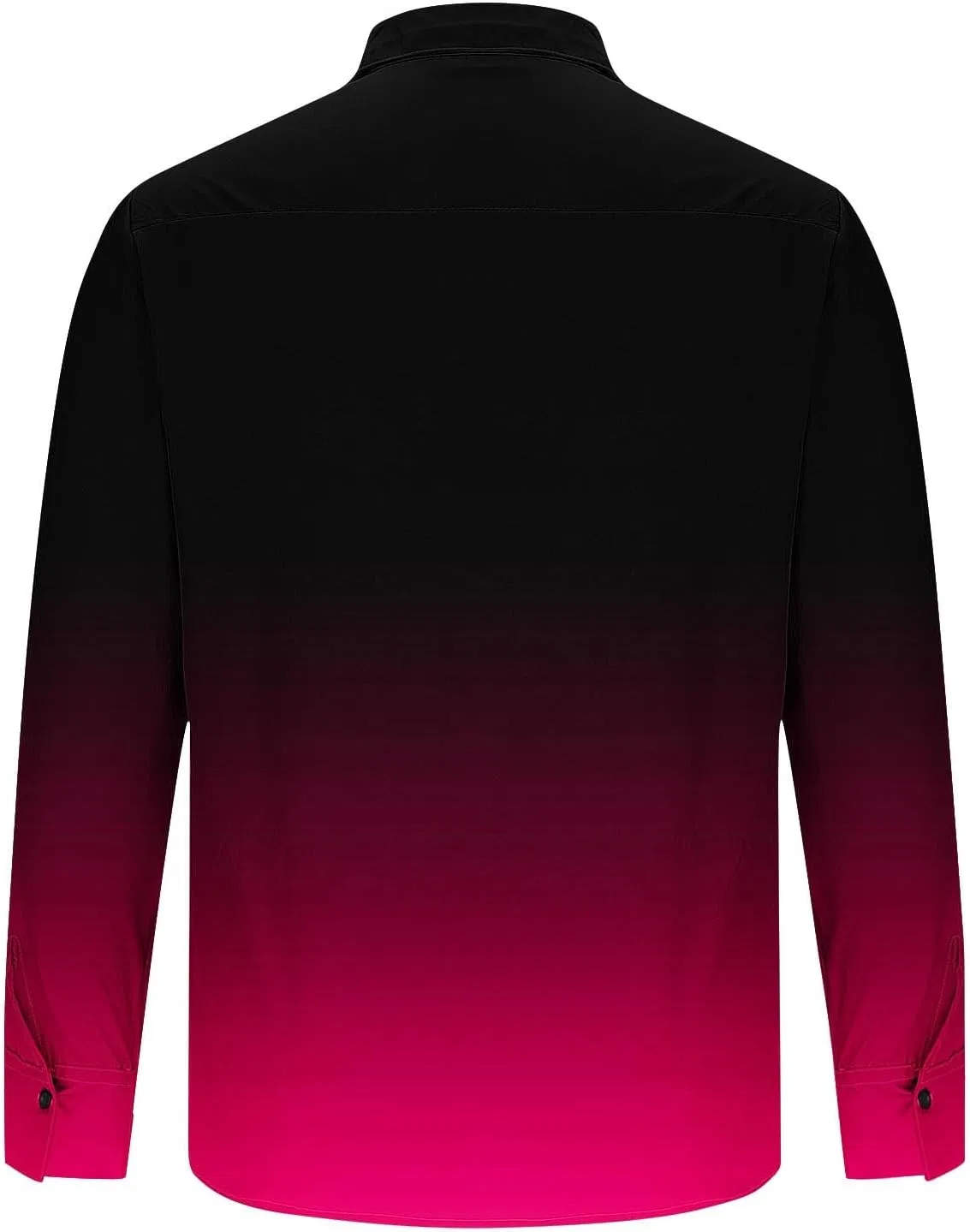 Мужская рубашка с двумя карманами градиентная Workwear, Hot Pink — фото 4