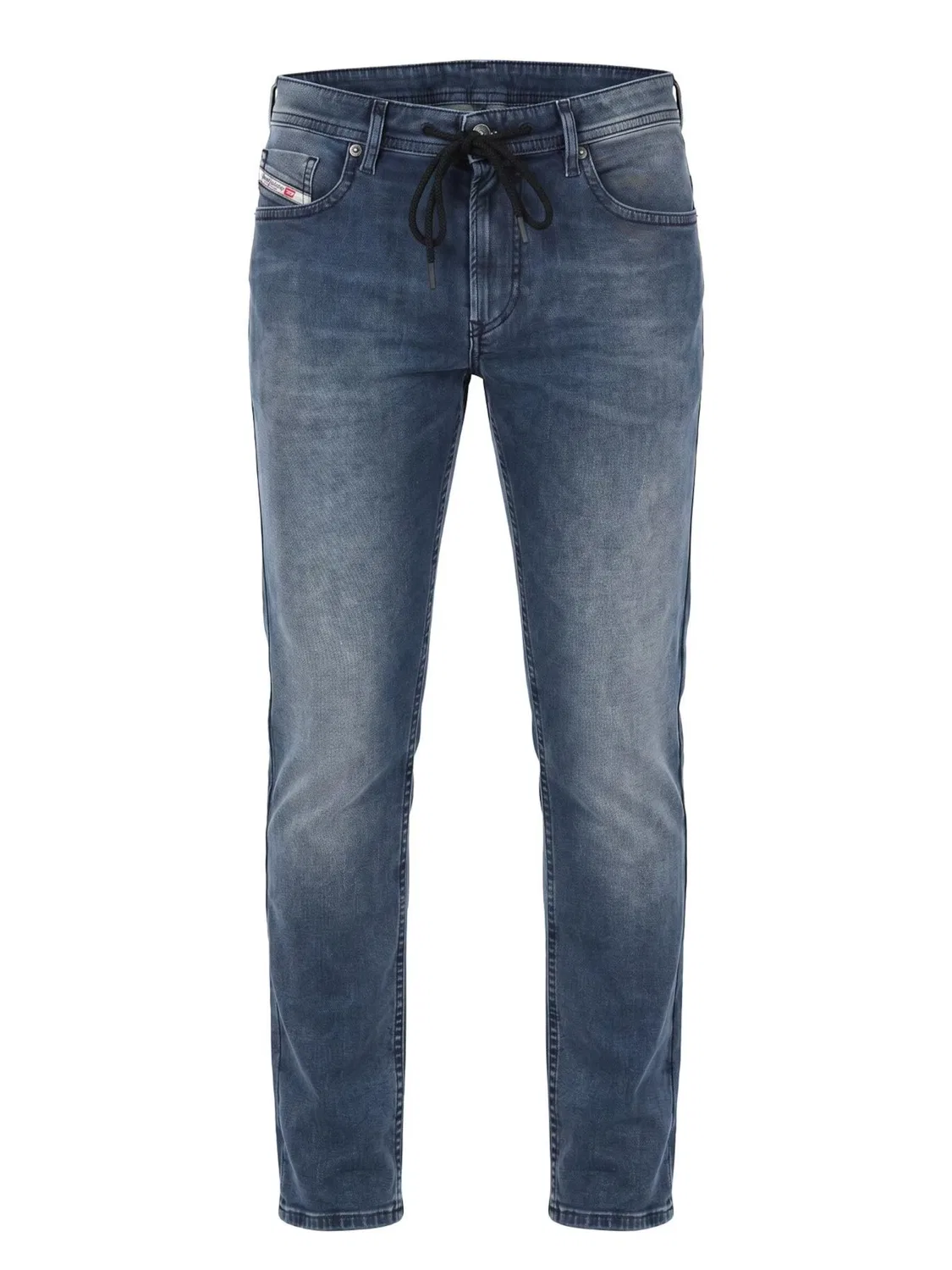 Джинсы Diesel Slim fit THOMMER R68KB JOGGJEANS LIGHT & SUPERSTRETCH дымчато-синего цвета
