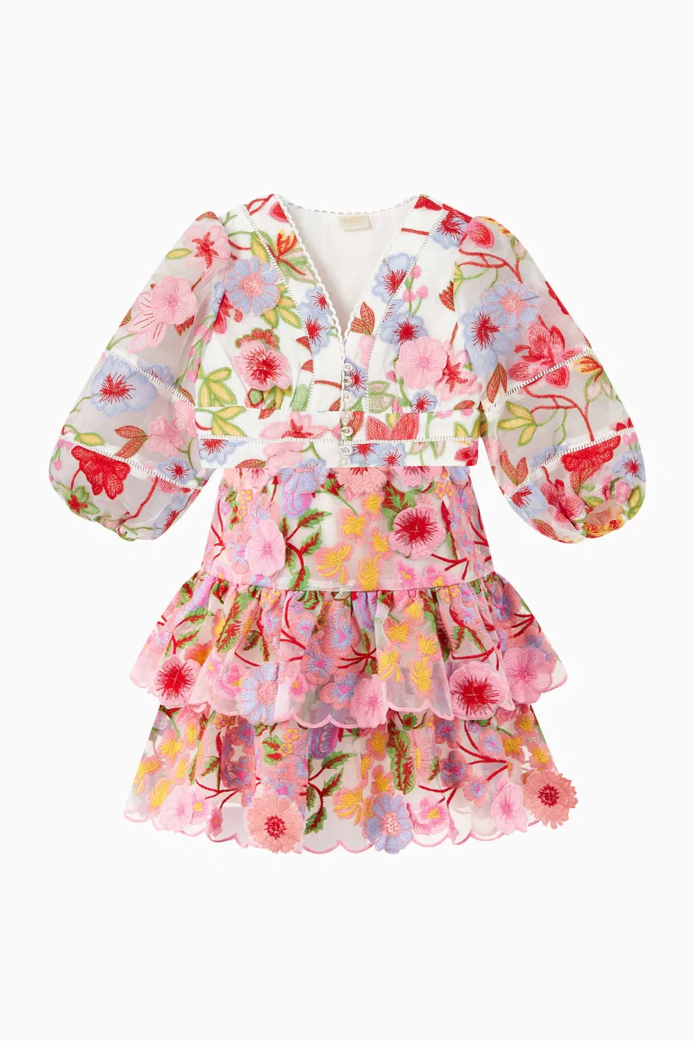 Топ с вышивкой Glam Embroidered Top Marlo Kids — фото 2