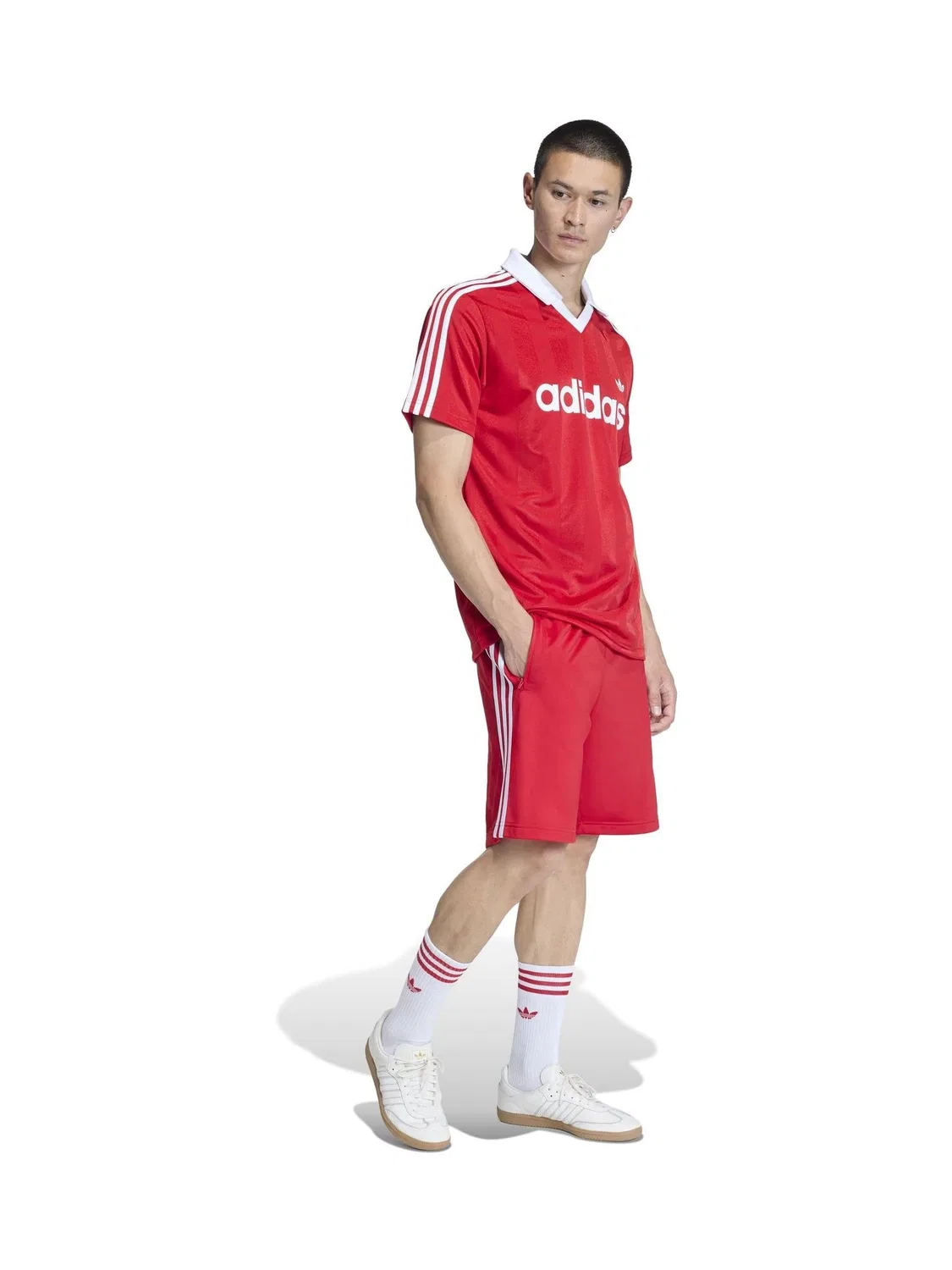 Шорты Sprinter, adidas Originals, красный — фото 3