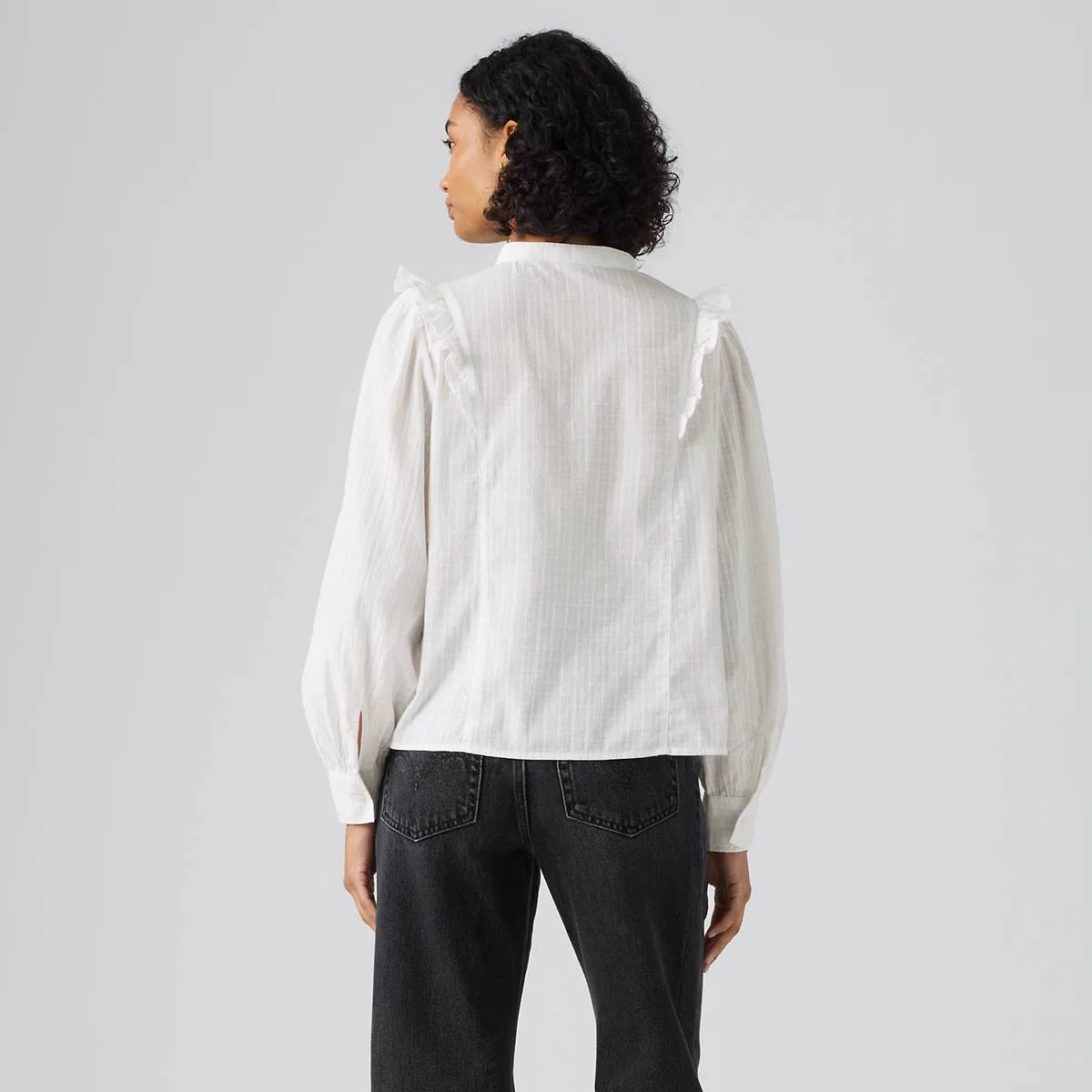 Рубашка в стиле вестерн Джесси Levi's, Cloud Dancer - White — фото 4