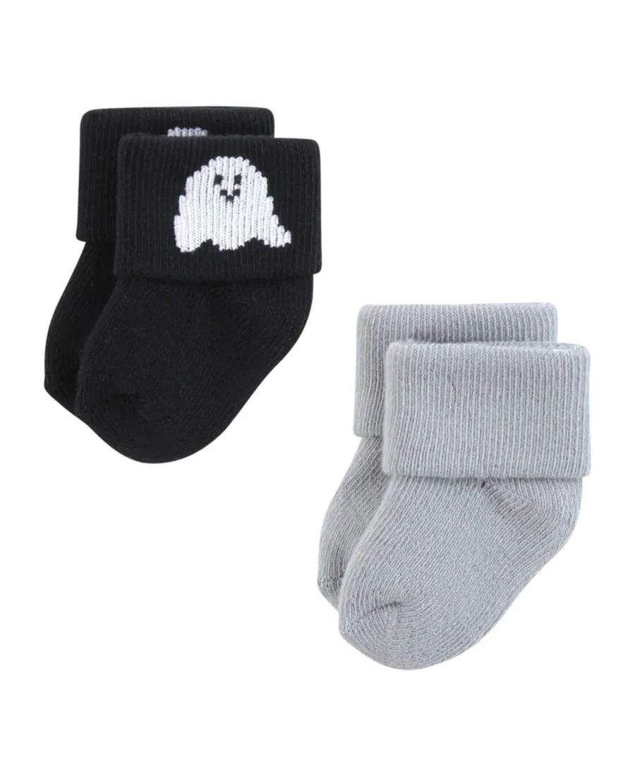 Комплект детских носков из хлопка с рисунком Halloween Hudson Baby — фото 4