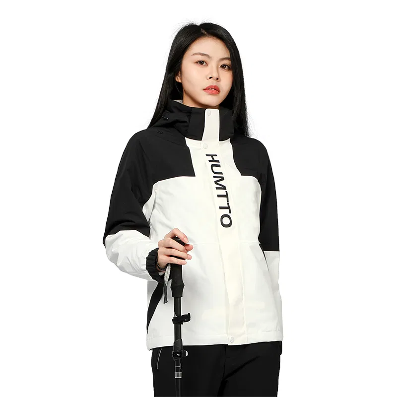 Детская ветровка непромокаемая с утеплителем Windproof, Water Repellent, And Thermal Windbreaker Jacket Unisex HUMTTO — фото 4
