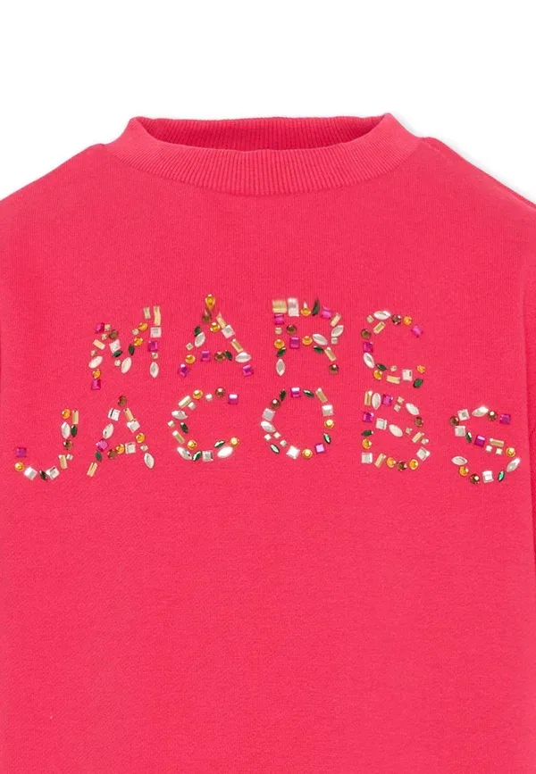 Детский комбинезон Marc Jacobs Kids, фуксия — фото 3