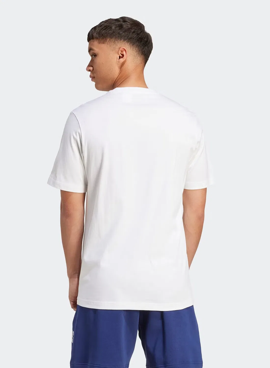 Футболка с графическим принтом Collegiate Adidas, белый — фото 2