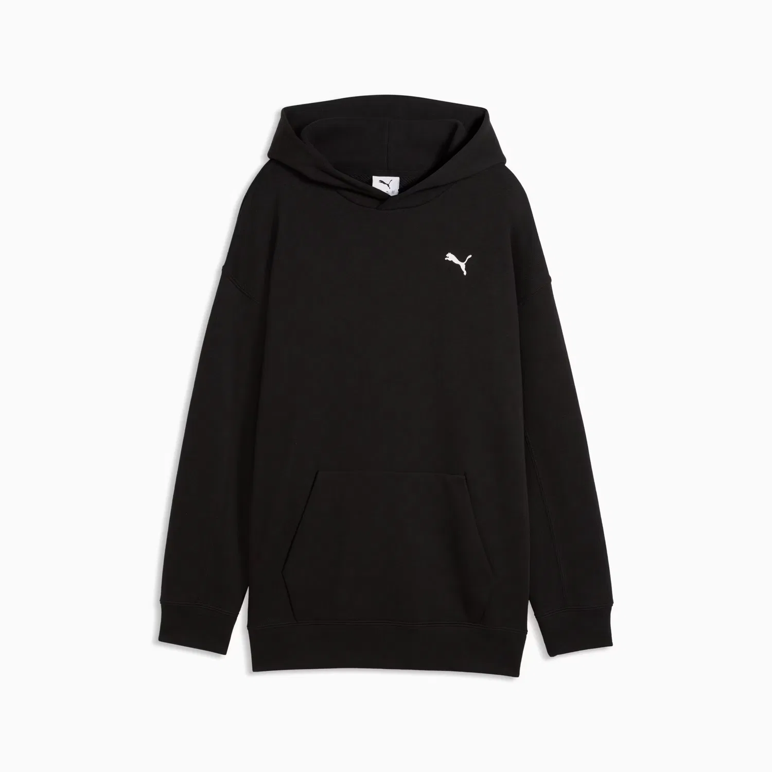 Толстовка большого размера для детей постарше Puma Essentials, Puma Black — фото 4