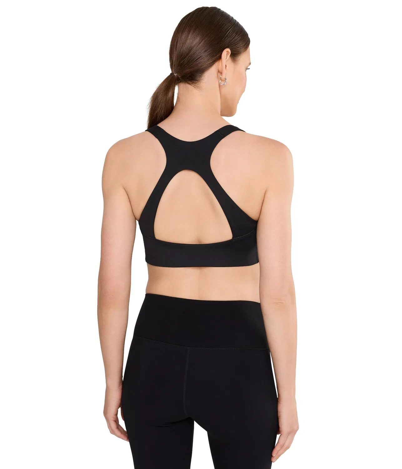 Спортивный бюстгальтер со средней поддержкой Optime Workout Medium-Support Bra Adidas, Black — фото 4