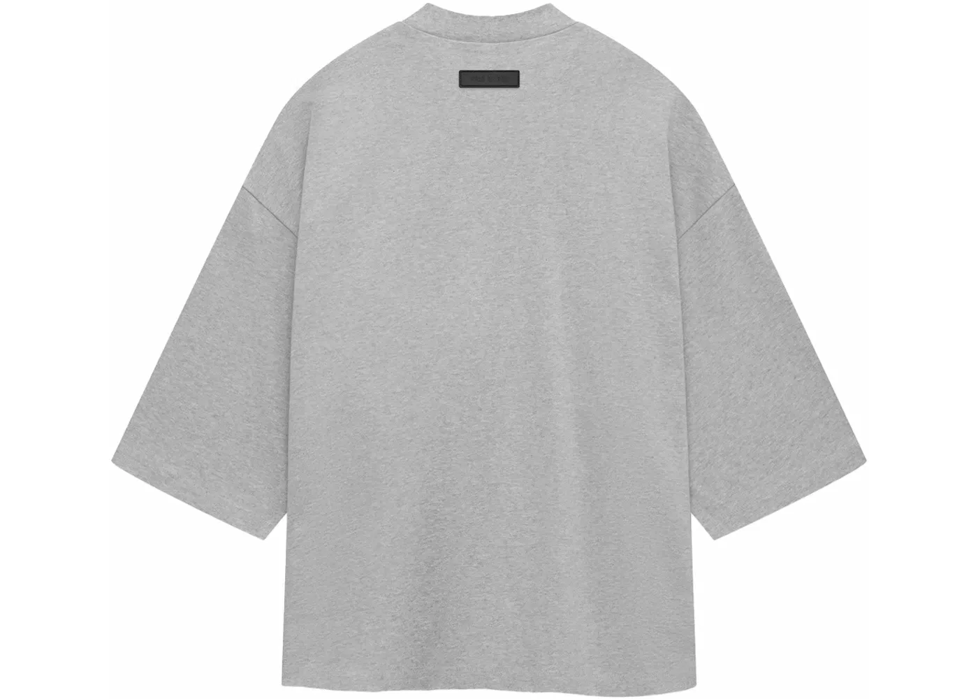 Мужская футболка с длинным рукавом Fear of God Essentials Heavy Jersey Football Tee, Light Heather Grey — фото 2