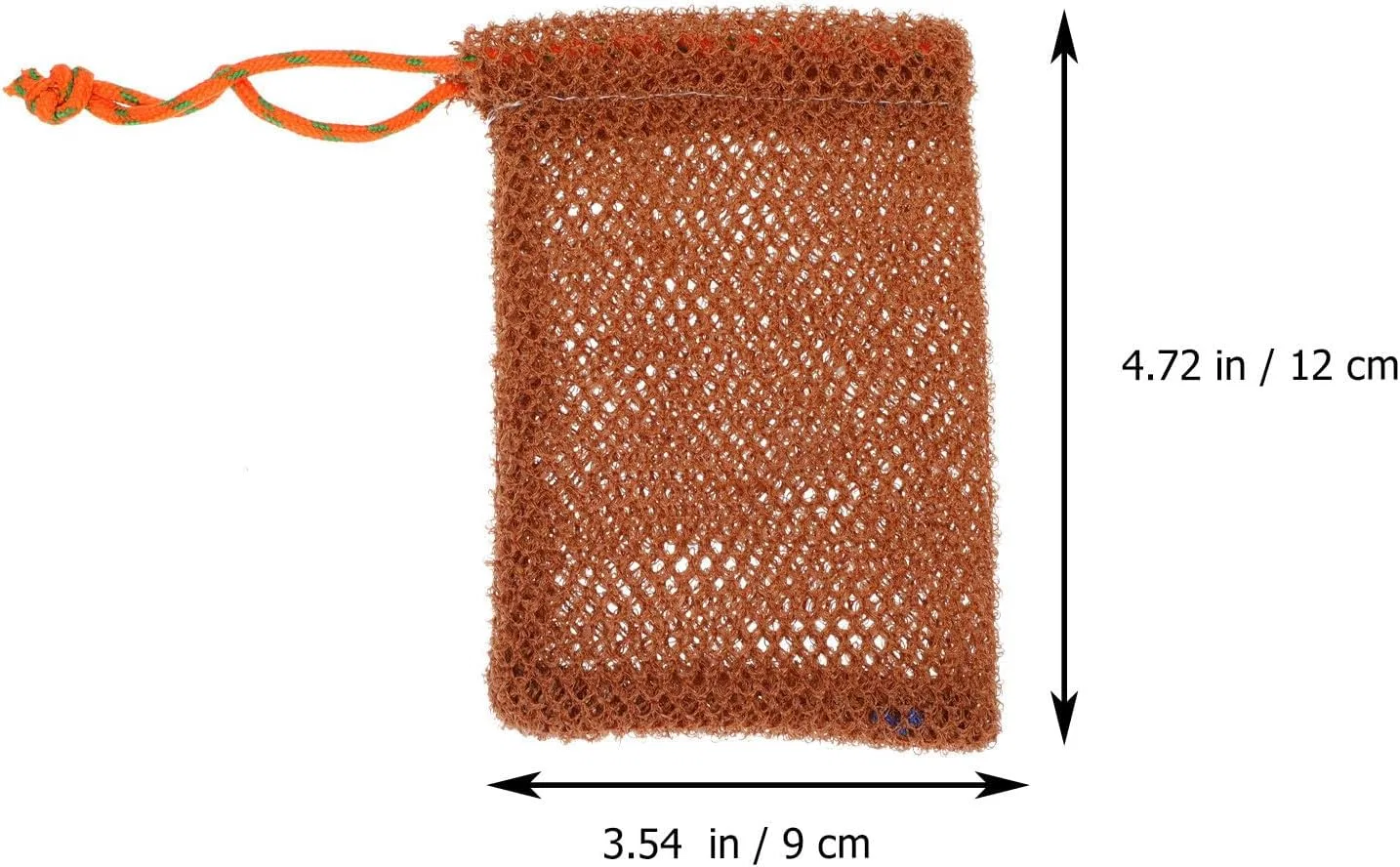 Мыло для душа в мешочке, NIYANGLE, 4 шт, 12x9x0.5 см, Синий, Коричневый, Бежевый — фото 2