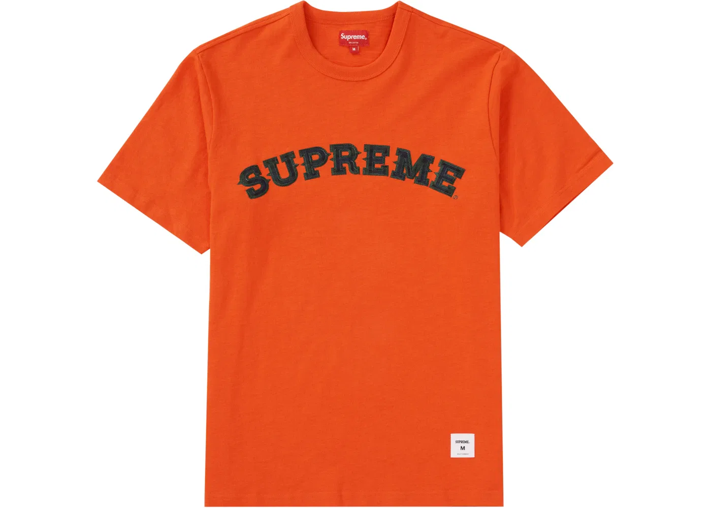 Мужская футболка с принтом Supreme S/S Top, Orange