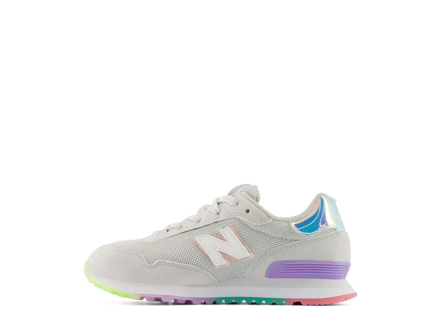 Кроссовки 515, Kids', New Balance, серый/мультиколор — фото 2