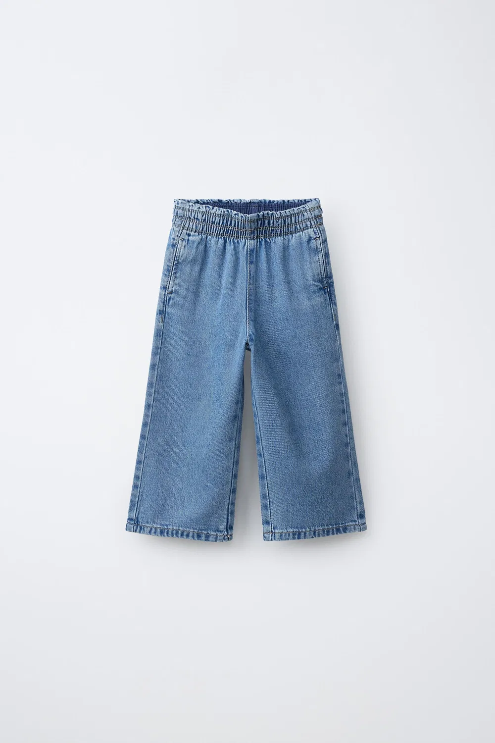 ДЖИНСЫ ШИРОКИХ ШТАН ZARA, Mid-Blue