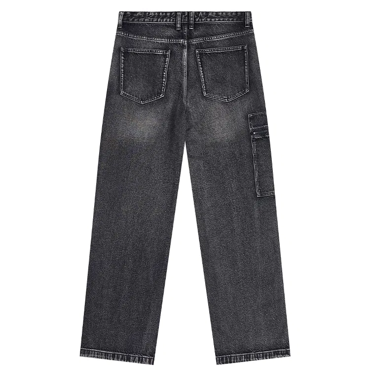 Детские джинсы прямого кроя с эффектом потертости Yellow Mud Denim Teenie Weenie Men, Yellow Mud Denim — фото 4