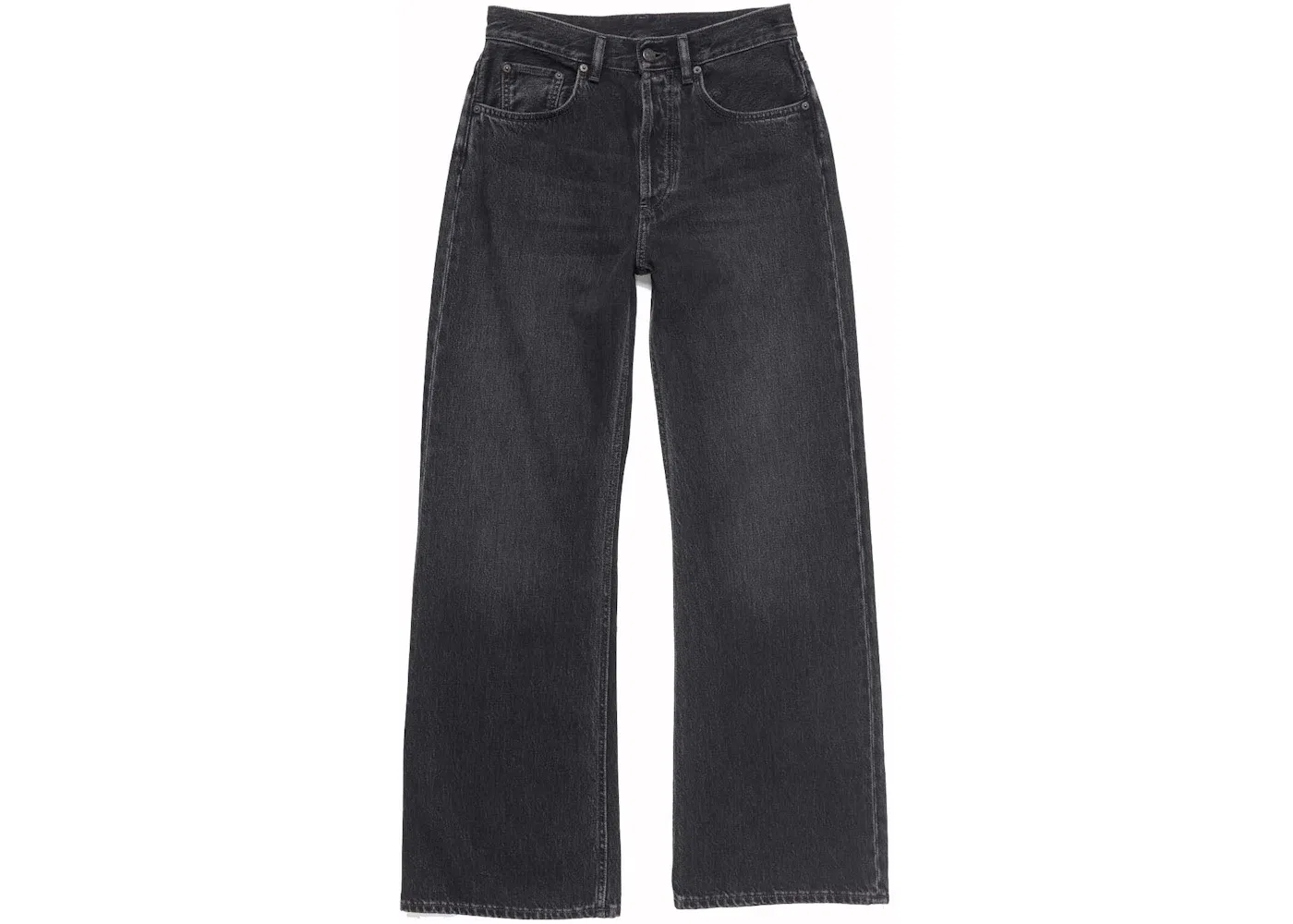Женские джинсы свободного кроя Acne Studios, Black